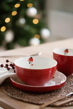 Kremmerhuset Asjett Dompap 21 cm| Servise|Juleservering