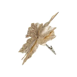 Kremmerhuset Blomst på klype gull| Julepynt|Julekuler