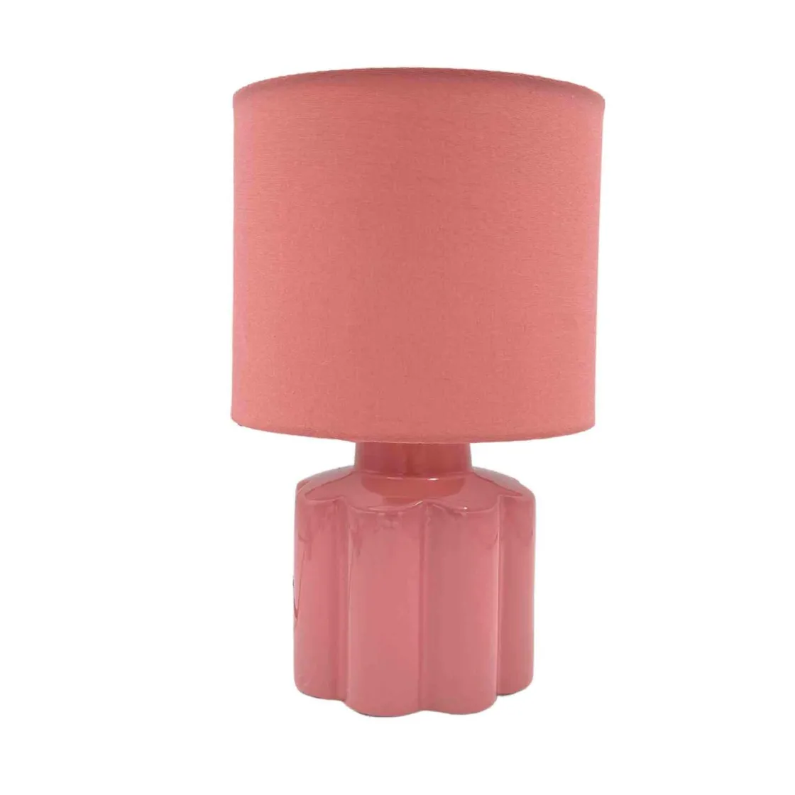 Kremmerhuset Bordlampe Flower 25 cm rosa| Lamper