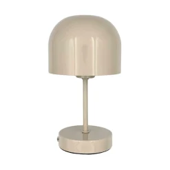Kremmerhuset Bordlampe Napoli oppladbar 24 cm beige| Lamper