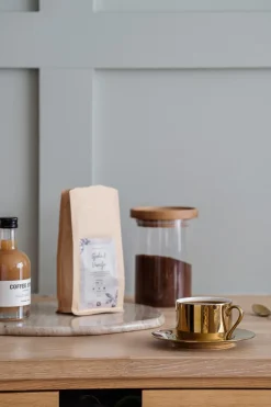 Kremmerhuset Cafesett Luksus kopp med skål| Krus|Servise