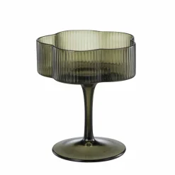 Kremmerhuset Champagneglass Tira mørk grønn| Glass|Gavetips