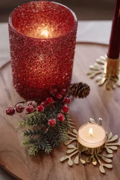 Kremmerhuset Dekor med røde bær| Kunstige Blomster|Juletrær Og Julegrønt