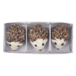 Kremmerhuset Dekor pinnsvin 3 pk| Pynt