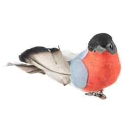 Kremmerhuset Dompap på klype| Pynt|Julekuler