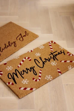 Kremmerhuset Dørmatte Merry Christmas 40x70cm| Dørmatter|Juletekstil