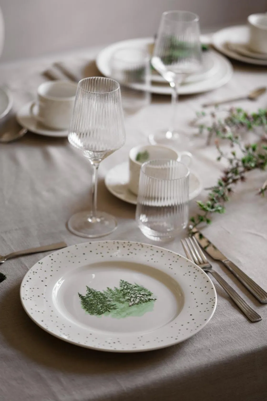 Kremmerhuset Duk May lin 140x250 cm| Duker, Spisebrikker, Brikker Og Løpere