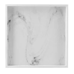 Kremmerhuset Fat marmor hvit 25x25cm| Baderomsartikler