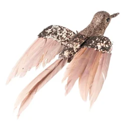 Kremmerhuset Fugl på klype kolibri| Julepynt|Julekuler