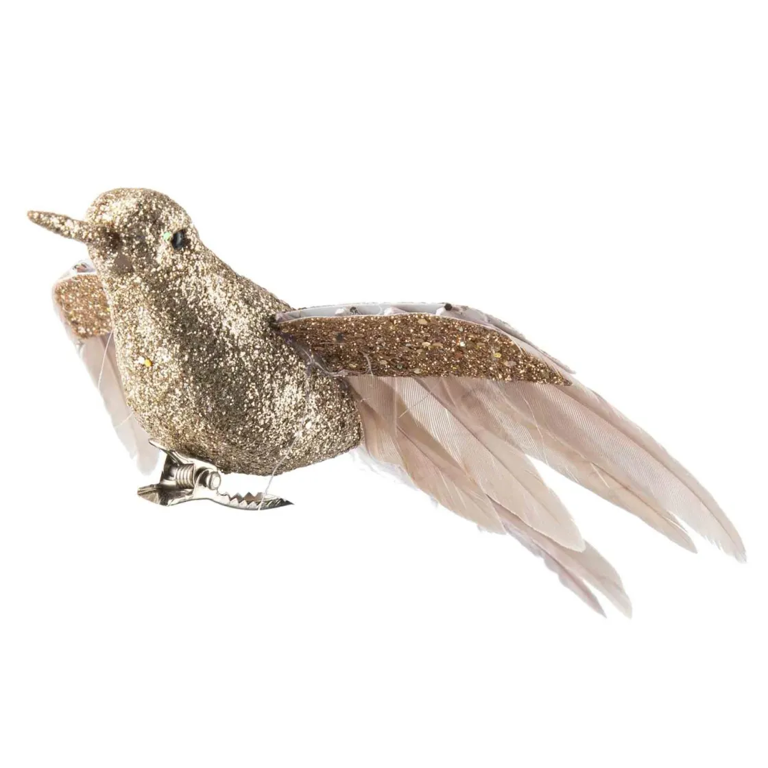 Kremmerhuset Fugl på klype kolibri| Julepynt|Julekuler