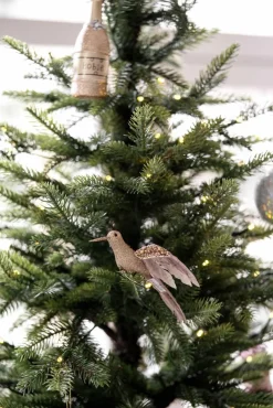 Kremmerhuset Fugl på klype kolibri| Julepynt|Julekuler