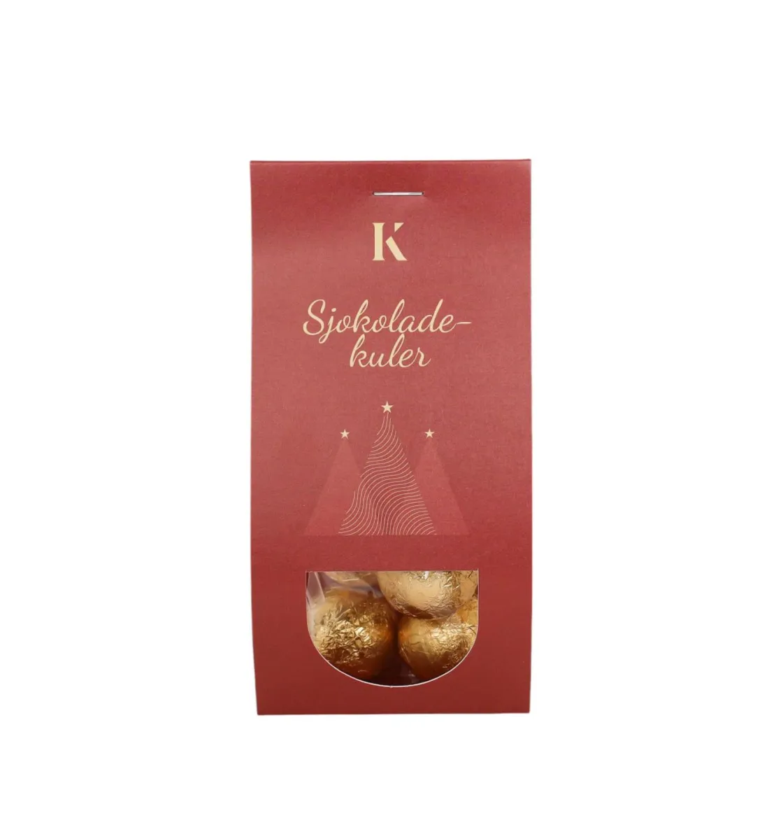 Kremmerhuset Gavepakke Julekaffe & sjokoladekuler gull| Mat Og Drikke|Gavetips