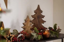 Kremmerhuset Girlander med kongle og røde bær| Kunstige Blomster|Juletrær Og Julegrønt