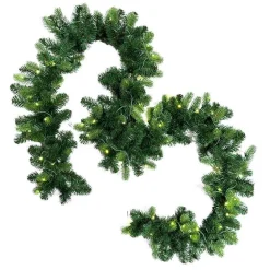 Kremmerhuset Girlander med ledlys 270 cm| Kunstige Blomster|Juletrær Og Julegrønt