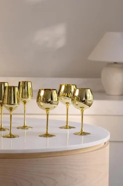 Kremmerhuset Glass Golden Hvitvin 4pk| Servering|Glass