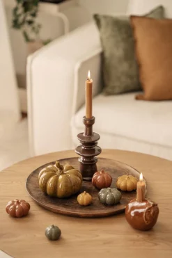 Kremmerhuset Gresskar i eske Brun| Pynt