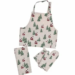 Kremmerhuset Grytesett Tiril 4 deler| Annen Tekstil|Kjøkkentekstil