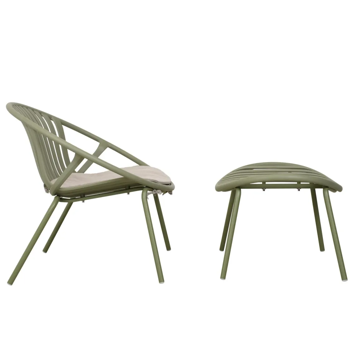 Kremmerhuset Hagestol Lena grønn| Utemøbler