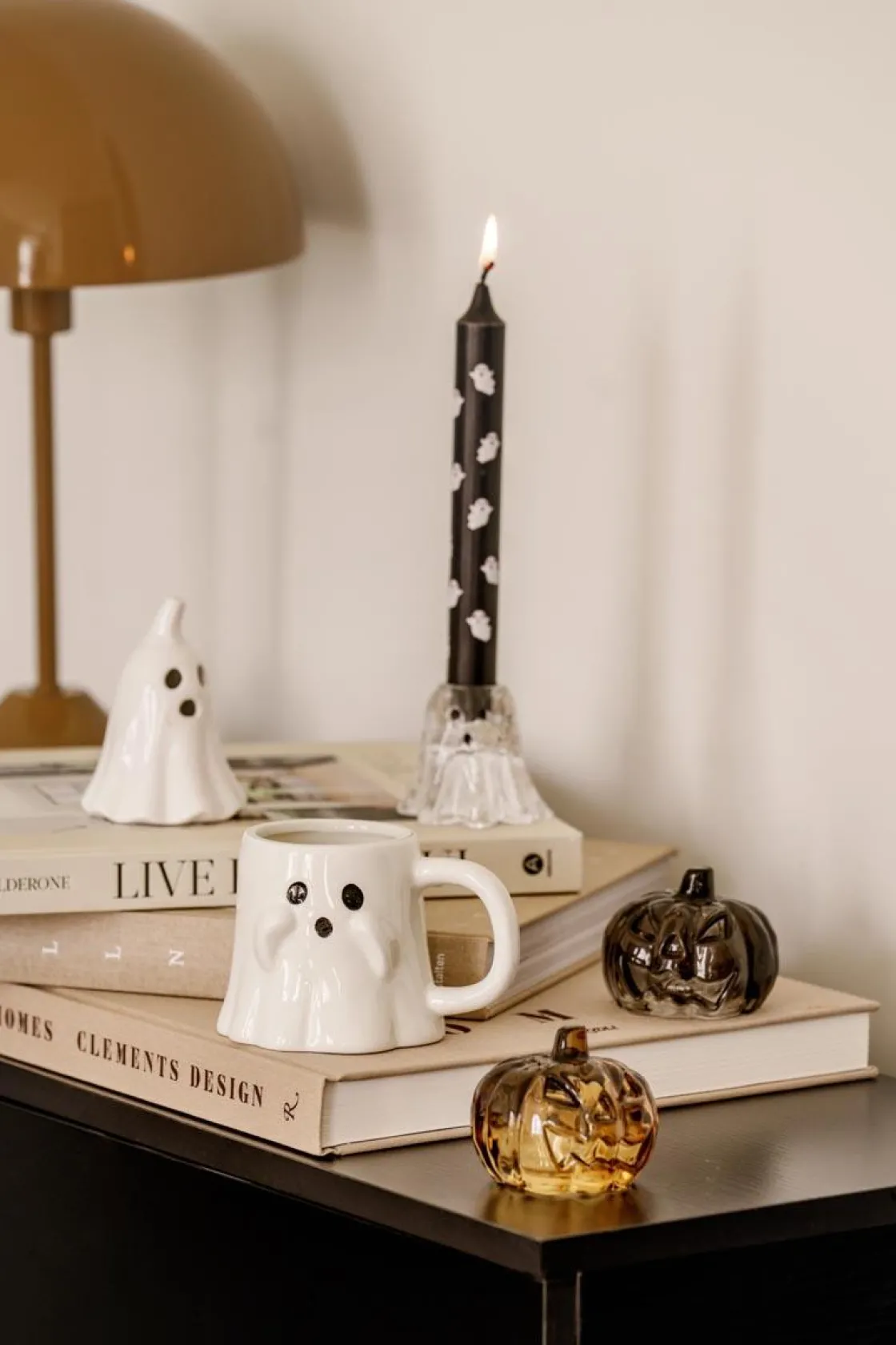 Kremmerhuset Halloween figur 6,5 cm brun| Pynt