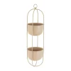 Kremmerhuset Hengepotte dobbel 58 cm beige| Blomsterpotter Og Pidestaller