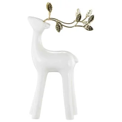 Kremmerhuset Hjort Hvit| Julepynt