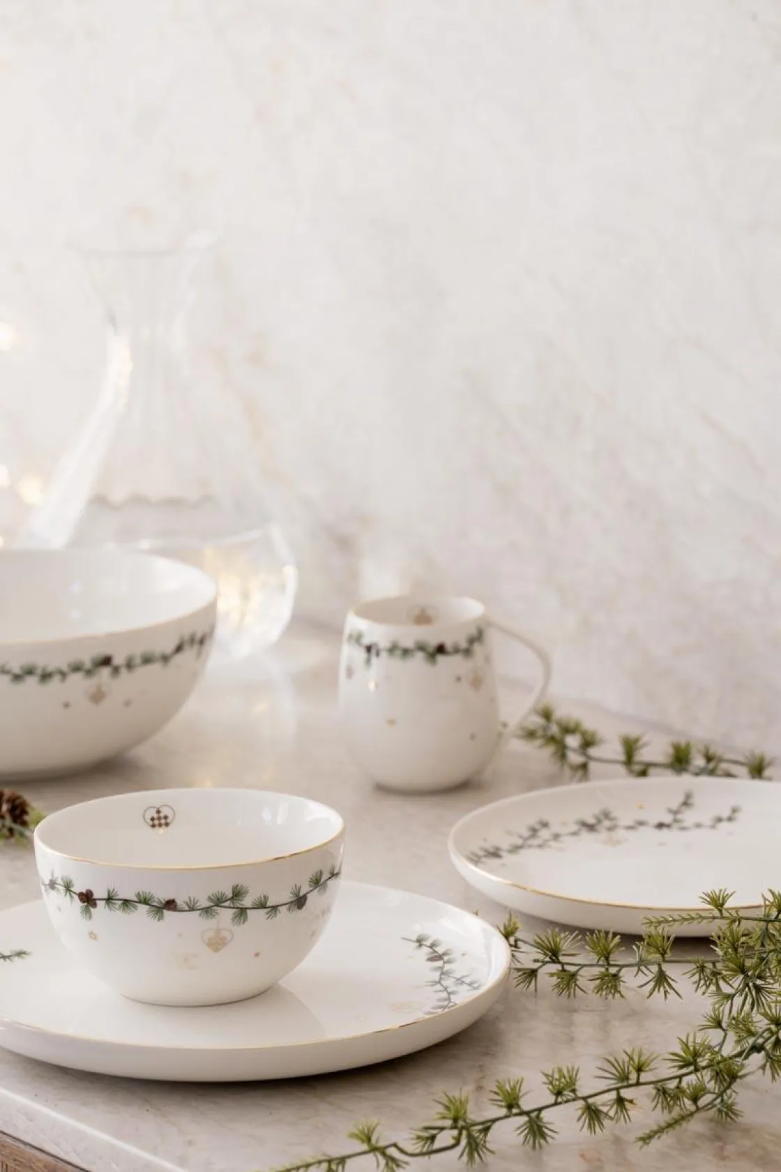 Kremmerhuset Holmen - Julehjerte Krus| Krus|Servise