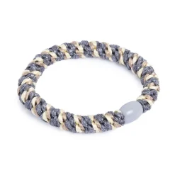 Kremmerhuset Hårstrikk, glitter, grå/beige/gul| Hårstrikk