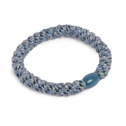 Kremmerhuset Hårstrikk, glitter, jeansblå| Hårstrikk