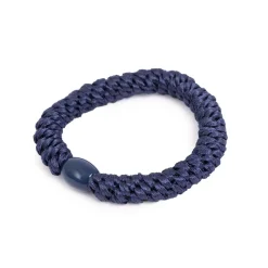 Kremmerhuset Hårstrikk Marine m/marine perle| Hårstrikk