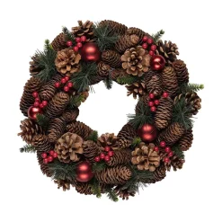 Kremmerhuset Julekrans| Kunstige Blomster|Juletrær Og Julegrønt