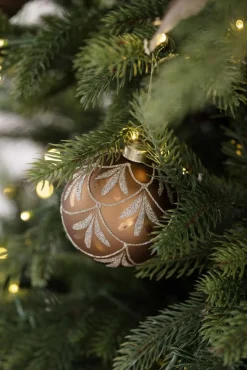 Kremmerhuset Julekule Dronning brun| Julekuler