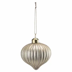 Kremmerhuset Julekule Dråpe Gull| Julekuler