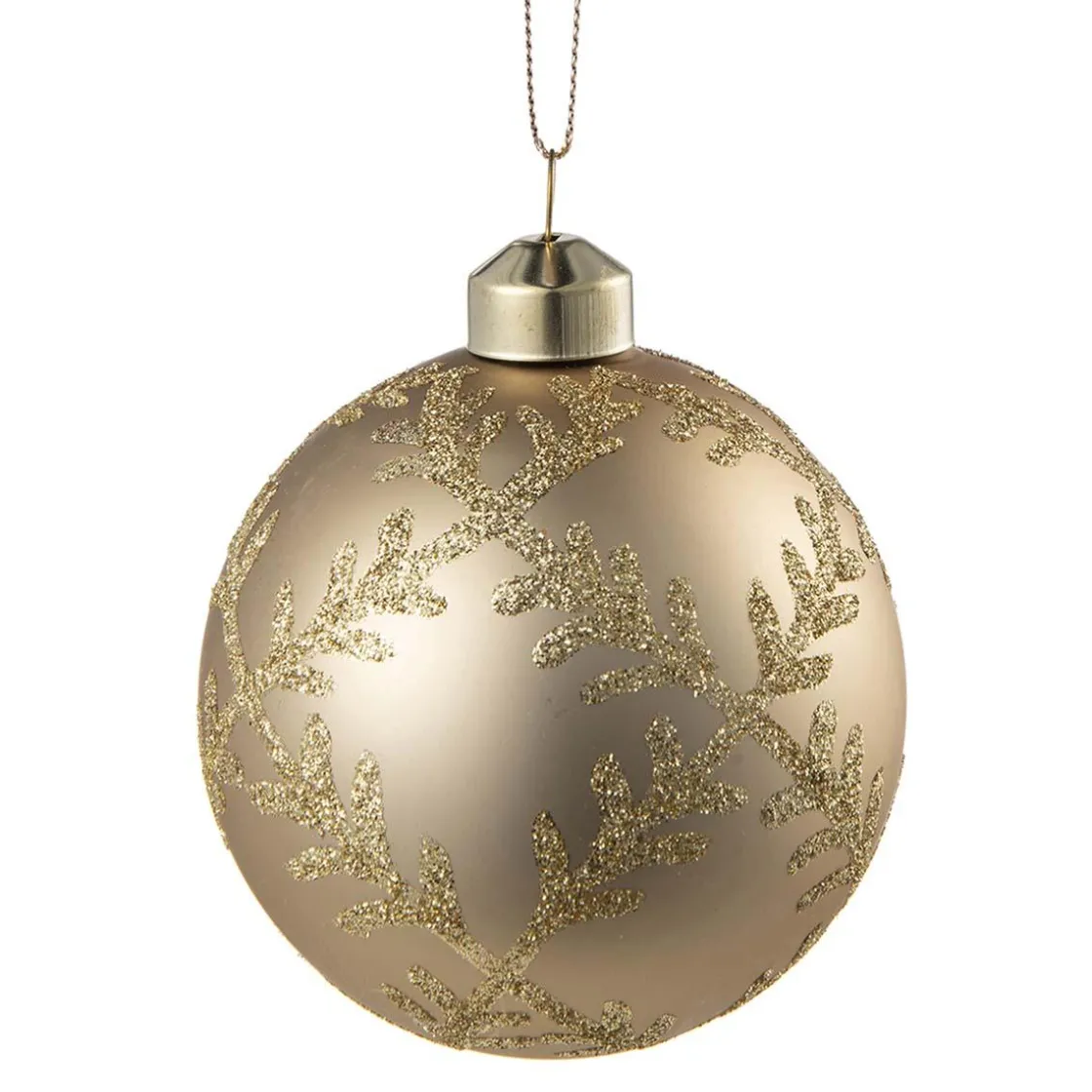 Kremmerhuset Julekule Gren gull| Julekuler