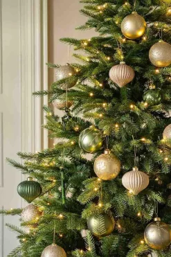 Kremmerhuset Julekule Gren gull| Julekuler