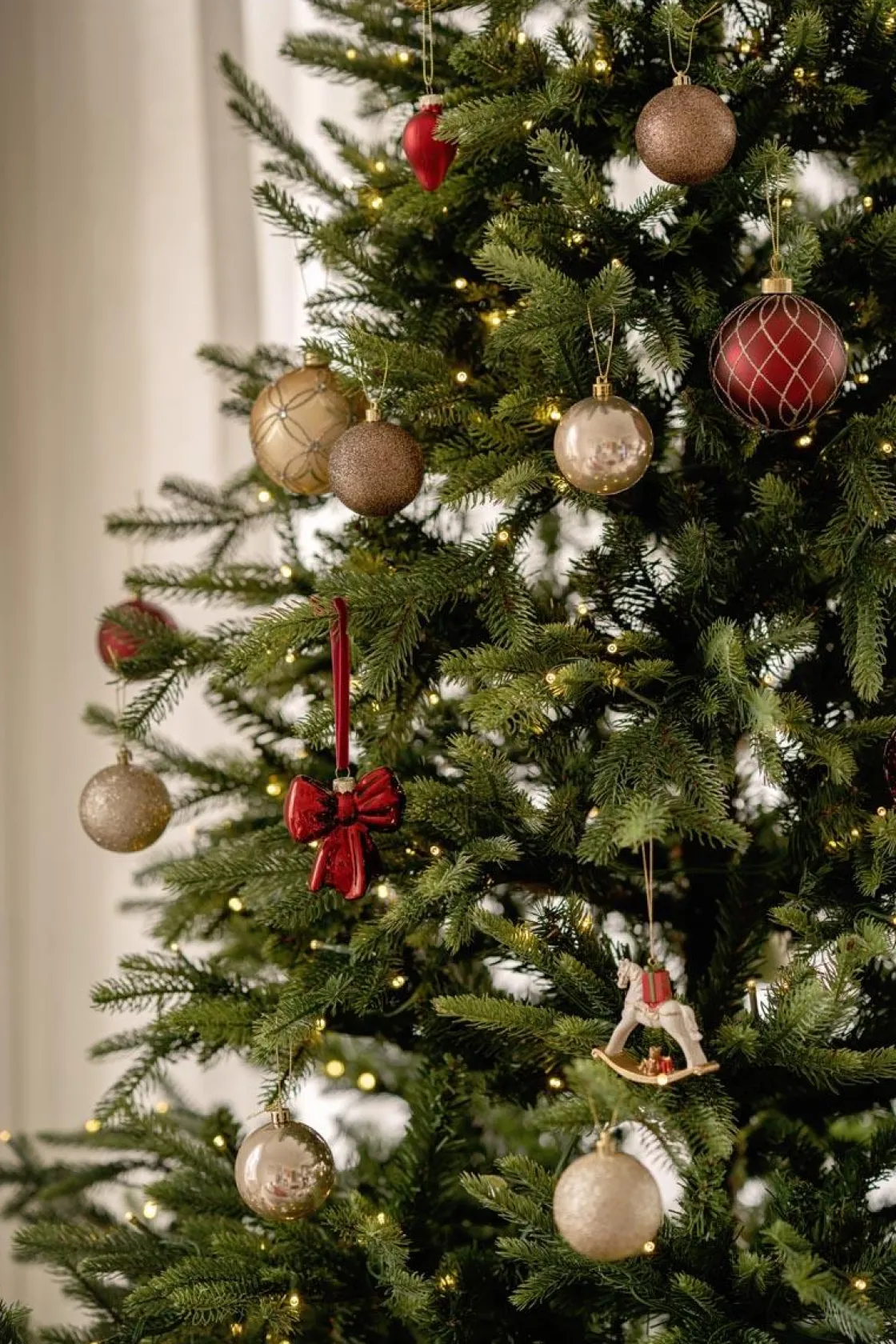 Kremmerhuset Julekule Hazel gull| Julekuler