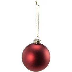 Kremmerhuset Julekule mix 6 pack rød| Julekuler