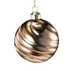 Kremmerhuset Julekule Swirl gull| Julekuler