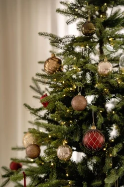 Kremmerhuset Julekule Swirl gull| Julekuler