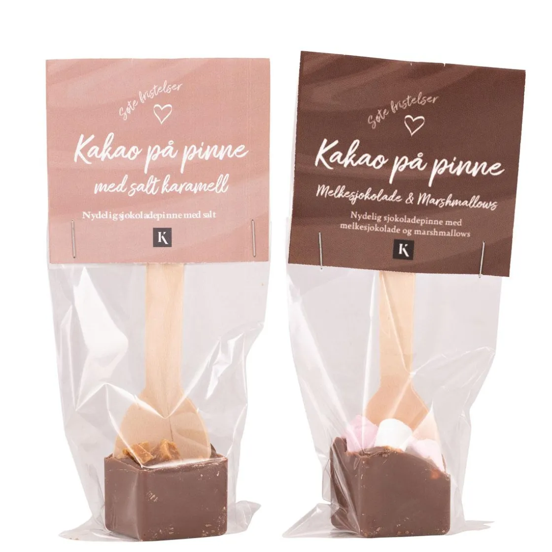 Kremmerhuset Kakao på pinne Melkesjokolade| Mat Og Drikke