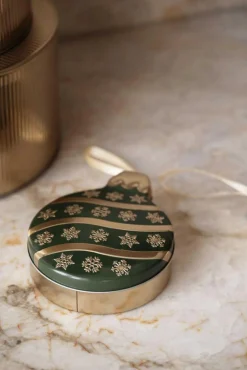 Kremmerhuset Kakeboks julekule grønn| Bokser|Juleservering