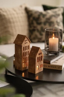 Kremmerhuset Kanelhus 16,5 cm| Julepynt|Lykter