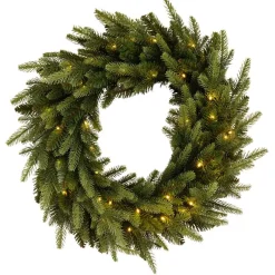 Kremmerhuset Krans med ledlys Ø60cm| Kunstige Blomster|Juletrær Og Julegrønt