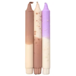 Kremmerhuset Kronelys 3pk håndlaget| Kronelys