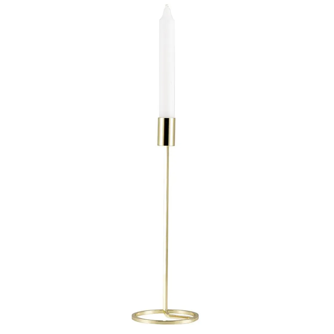 Kremmerhuset Kronelysestake Lea gull 28,5 cm| Lysestaker