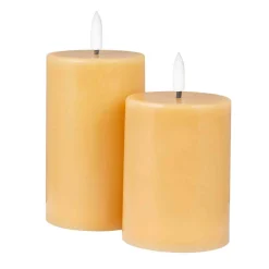 Kremmerhuset Kubbelys LED 12,5 cm karamell| Ledlys|Kubbelys