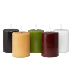 Kremmerhuset Kubbelys LED 12,5 cm karamell| Ledlys|Kubbelys