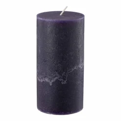 Kremmerhuset Kubbelys Rustikk 14cm lilla| Kubbelys|Julelys Og Lysestaker