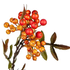 Kremmerhuset Kvist med orange bær| Kunstige Blomster
