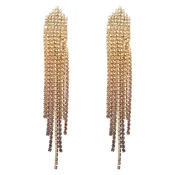 Kremmerhuset Lange øredobber, golden ombre, Gull| Ørepynt