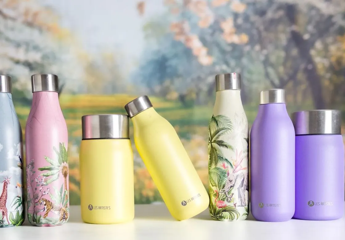 Kremmerhuset Les Artistes - Bottle Up Termoflaske, gul 0,5l| Drikkeflasker